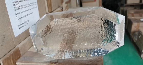 Stabilitas Ekstrim Dan Waktu yang Tepat Wafer Kuarsa Kristal Tunggal Diameter 3" 4" 6"