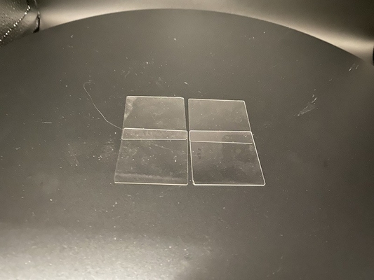 Precision Fused Silica Wafer TTV 20μm PLTV≥95% Diameter 50,8mm untuk Kinerja Optimal