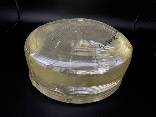 4 Inch LiNbO3 Wafer Polished 5mol% MgO Dope Untuk Aplikasi Magnetik dan Optik
