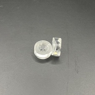 Thickness Shear Mode Crystal Quartz End Cap Untuk Resonator Tekanan