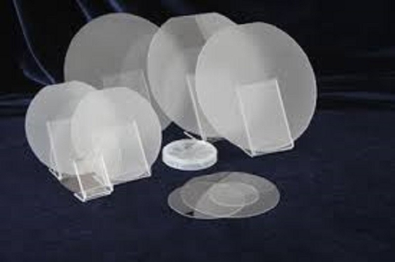 LED Grade Sapphire Substrat Wafer Kristal Tunggal 2 Inci - 6 Inci