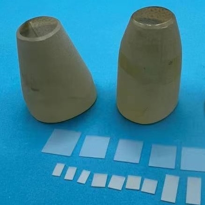 Polish Square Fe Doped SrTiO3 Crystal Wafer Jendela Optik