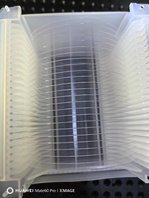 Double Side Polished Single Crystal Quartz Wafer untuk komponen SAW