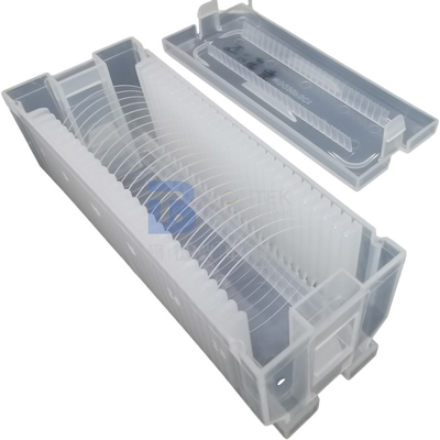 2 '' 3 '' Ultra Tipis Piezoelektrik Wafer 50um Quartz Film Dan LT Film Untuk Perangkat Piezo