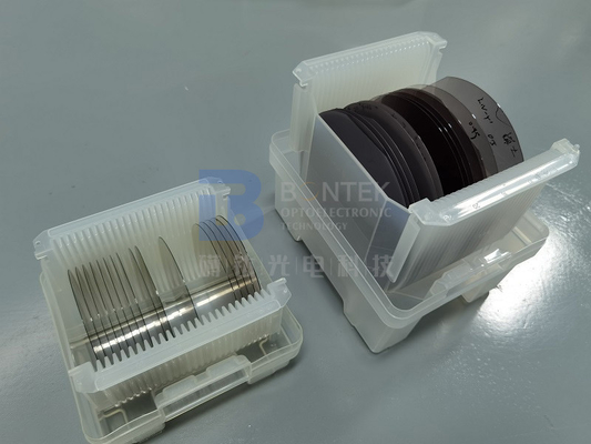 4 ''DSP SSP LiNbO3 Wafer 128Y-Cut dan 36Y-Cut Untuk SAW Filter Transduser