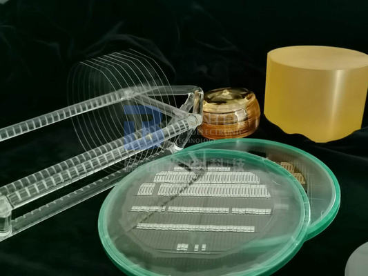 Piezoelektrik Lithium Niobate Wafer Untuk Pembuatan Transduser Interdigital SAW