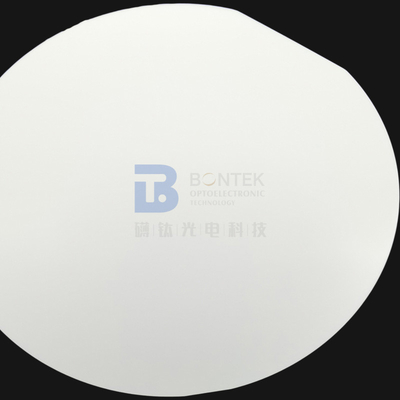 Sisi ganda dipoles Single Crystal Quartz Wafer Ultra Tipis DT Cut