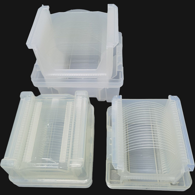4 inci Sampai 12 inci Fused Silica Wafer BF33 BK7 B270 D263T Kaca Substrat