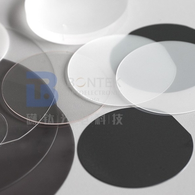 2 '' 3 '' Ultra Tipis Piezoelektrik Wafer 50um Quartz Film Dan LT Film Untuk Perangkat Piezo