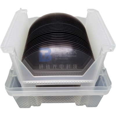 4 Inch 0.35mm Lithium Tantalate Wafer 36Y 42Y Untuk Aplikasi SAW Dan BAW