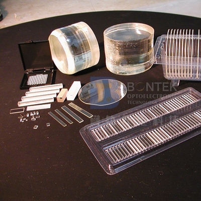 Aplikasi Optik Lithium Niobate Wafer 0.25mol% Er Dope Atau 5mol% MgO Dope