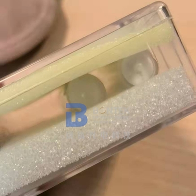 AT Cut Single Crystal Quartz Blank 70MHz Untuk Kontrol Frekuensi