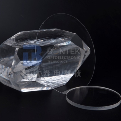 Tanpa Biji Z Cut Crystal Quartz Wafer 3 Inch Double Side Dipoles