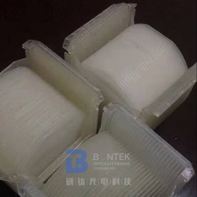 6 inci 0.5mm LiNbO3 Lithium Niobate Wafer 64Y 128Y Untuk Perangkat SAW