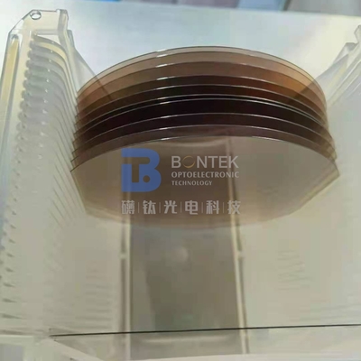 4 ''Litium Tantalate Wafer Untuk Transduser Piezoelektrik Filter Broadband Frekuensi Tinggi