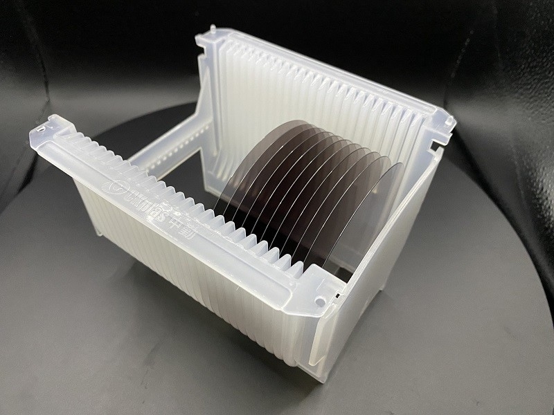 76.2mm 100mm 150mm Diameter LiTaO3 Wafer untuk Nonlinear Optics Passive Infrared Sensor