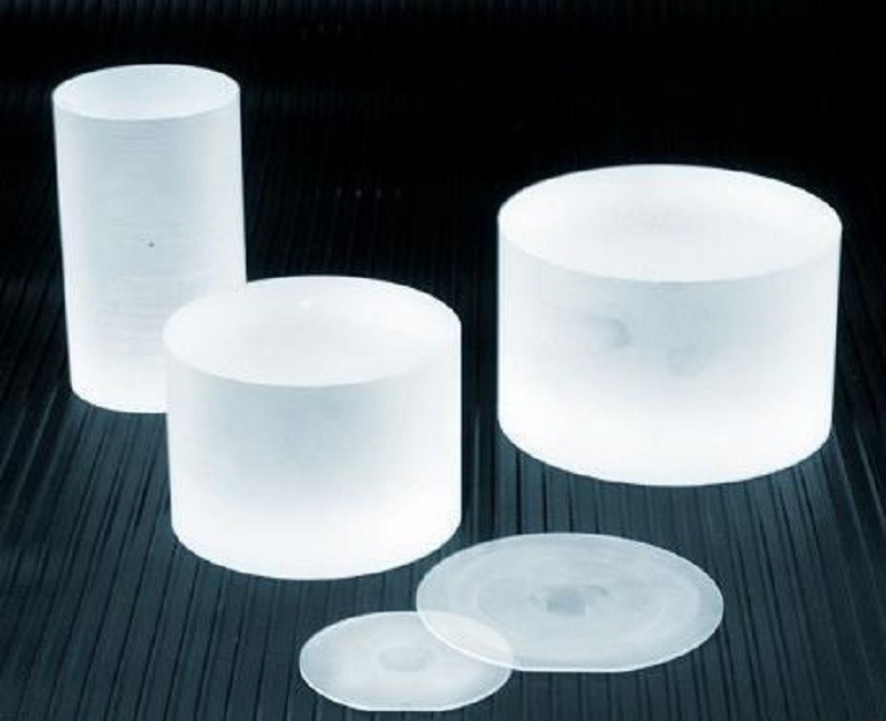 C-plane 0001 Orientasi C-plane Sapphire Wafer dengan A-plane 11-20 Primary Flat