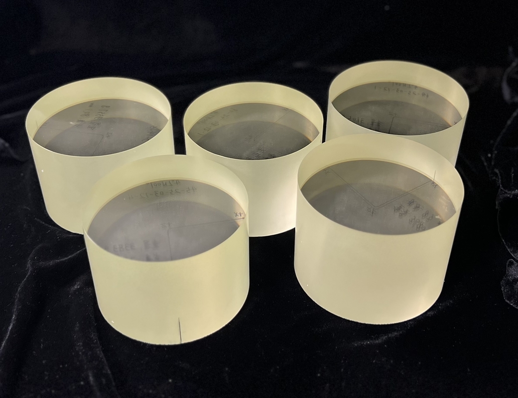 Pemrosesan sinyal sensitivitas tinggi dengan presisi kami Stoichiometric LiNbO3 Piezoelectric Wafer untuk aplikasi Optoelectronic