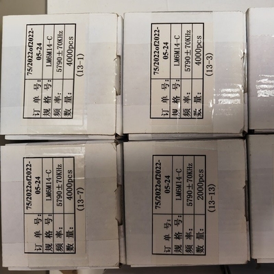 SC Cut Double Rotated Quartz Crystal Blanks Untuk Oven Stabil Oscillators