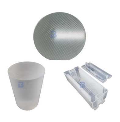 8 Inch 12 Inch JGS1 Fused Quartz Wafer Untuk Laser Optik Dan Semikonduktor