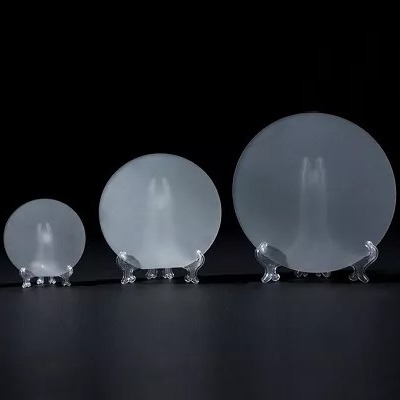 C-plane 0001 Sapphire Wafer Al2O3 Substrat Untuk LED Jendela Inframerah Dan Laser Biru