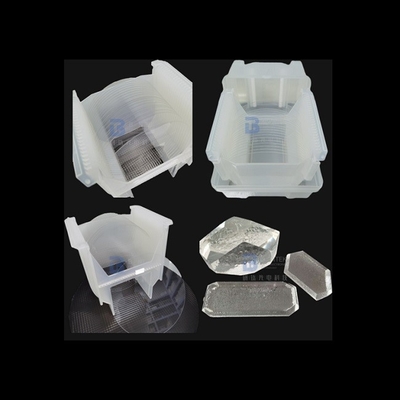 Tanpa Biji Z Cut Crystal Quartz Wafer 3 Inch Double Side Dipoles